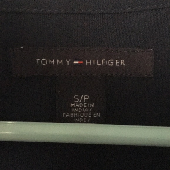 Tommy Hilfiger sleeveless navy blouse - Picture 5 of 5